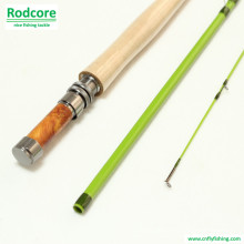 Green Leaf Gr703-3 Clásico moderado de fibra de vidrio Fly Rod